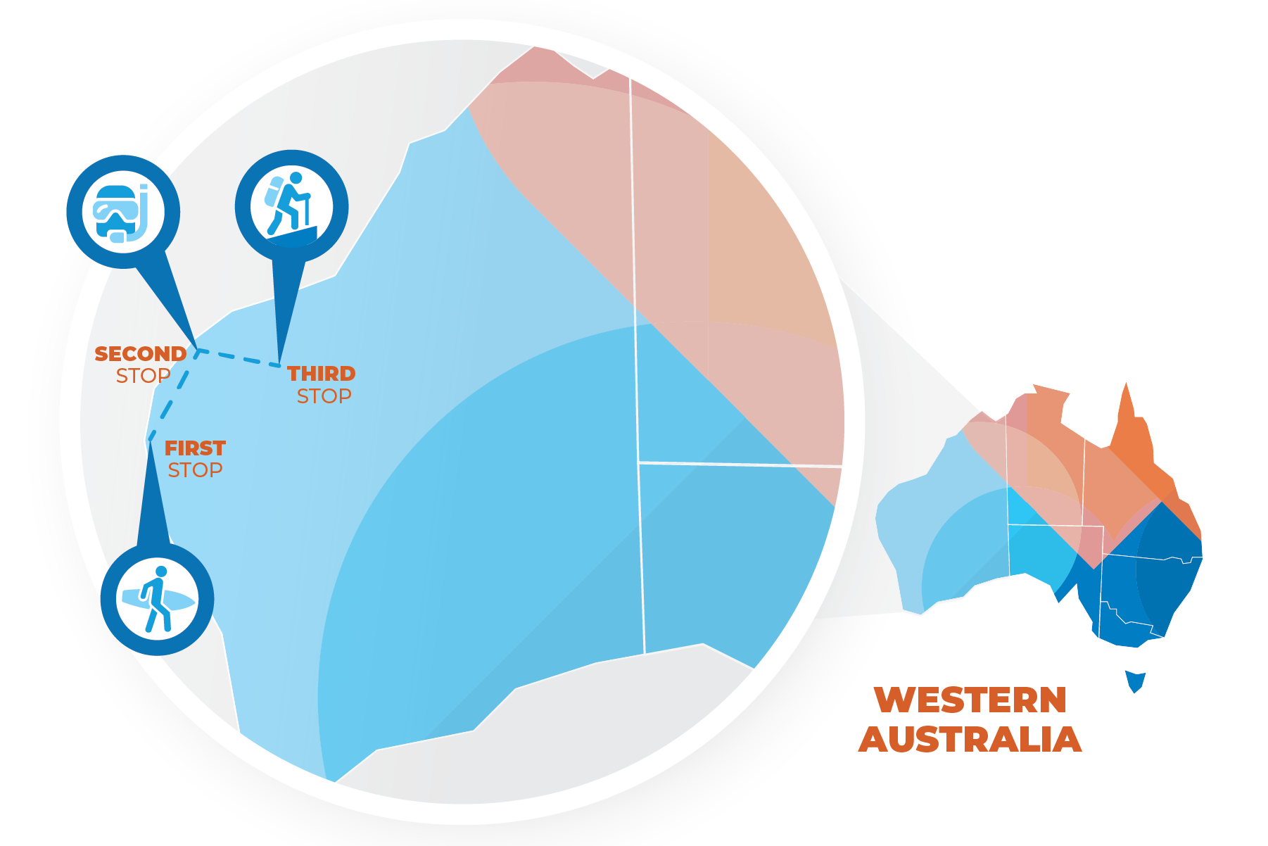 Map of Western Australia